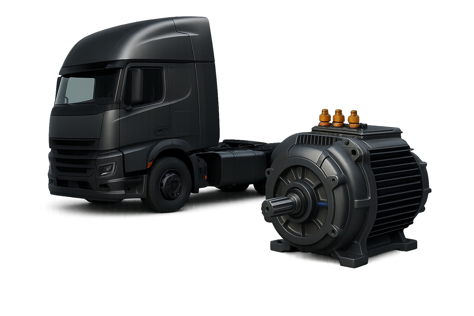 Heavy-Duty Induction Motor (200 kW)